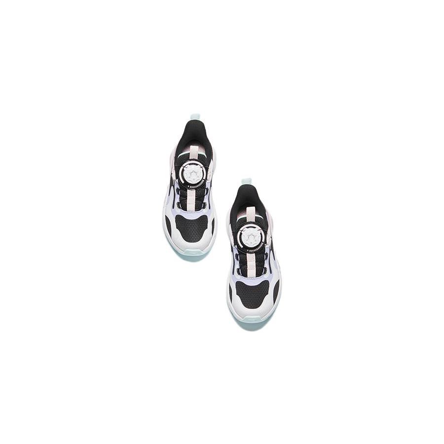 Anta Kids Shock Absorption Non-Slip Wear-Resistant Low-Top Running Shoes Kids sneaker Black 322349982-4