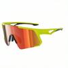 KN-Y338 TR90 and UV400 protection Lens with Dual Color Temple Shield Half Rim Sports Sunglasses for Cycling and Outdoors Eyewear