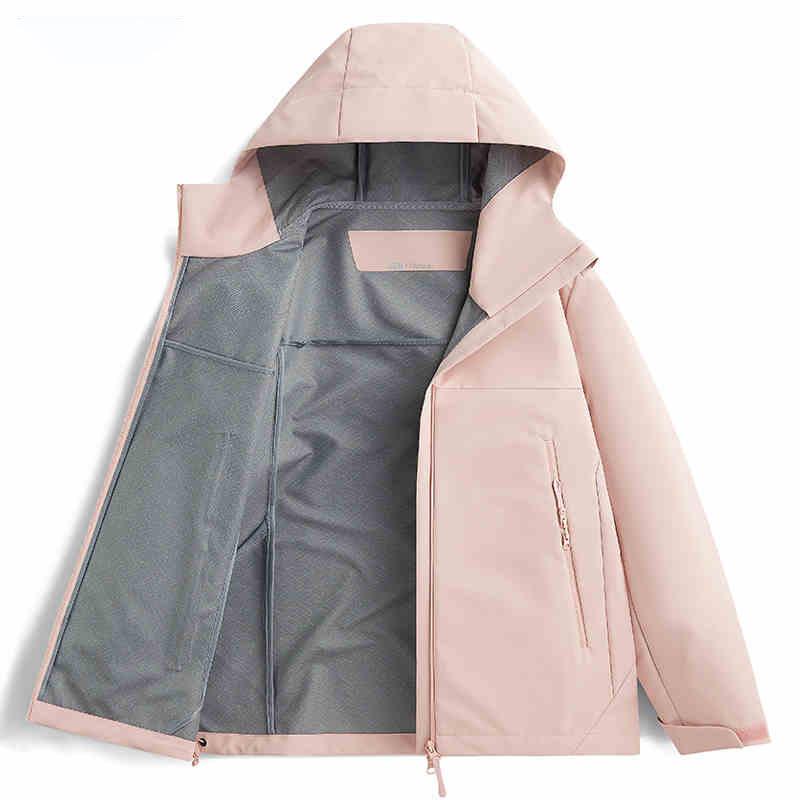 Woodpecker Women's Spring Blue Windbreaker 2025: Small, Windproof, Waterproof Casual Jacket