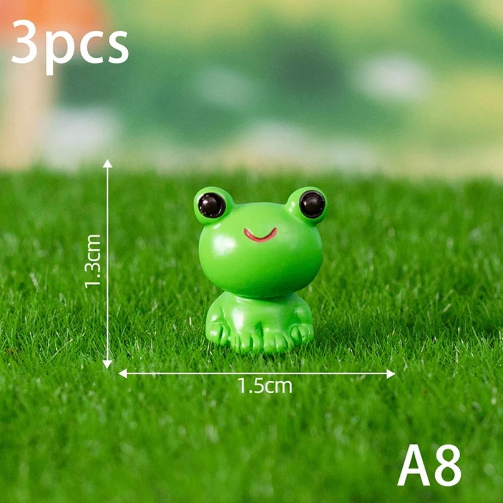 3KS Pes Veverka Liška Králík Ovce Kachna Prase Kočka Kůň Žába Želva Had Koala Figurka Miniatura Vílí Zahrada Dekorace Příslušenství