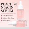 Pfirsich 70 Pfirsich Niacinamid Aufhellendes & Feuchtigkeitsspendendes Serum