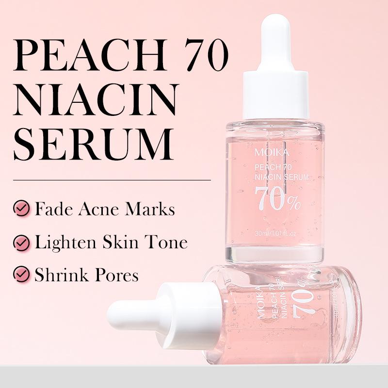 Pfirsich 70 Pfirsich Niacinamid Aufhellendes & Feuchtigkeitsspendendes Serum