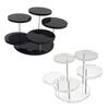 Transparent Acrylic Display Stand White Black Many Styles Multi-functional Display Stand Acrylic Material 3-Layer
