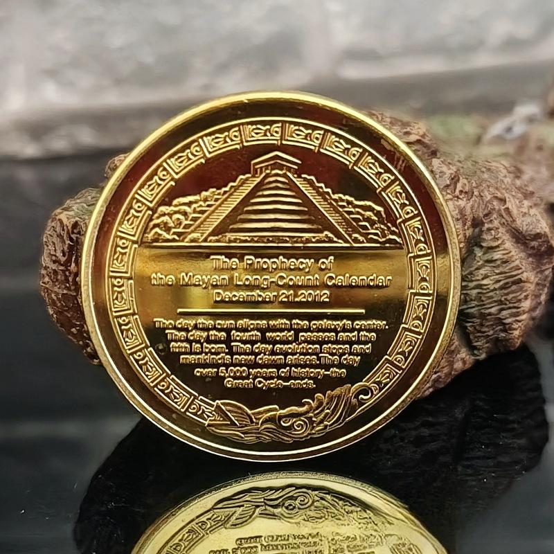 Kocreat Litecoin Pièce de monnaie virtuelle électronique LTC Pièce de monnaie virtuelle porte-bonheur Libérance Hobo Collection Doré