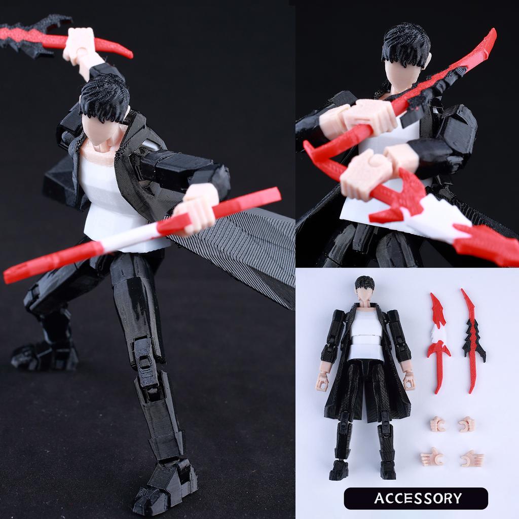 3D-друкована Dummy13 Щаслива 13 Невразлива Завоювання Аніме Фігурки Дії Марк Омні Мен Мультяшна Модель Колекційні Іграшки Подарунки