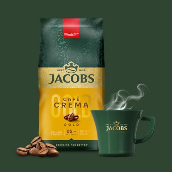 Jacobs Crema Whole Bean Coffee 1kg