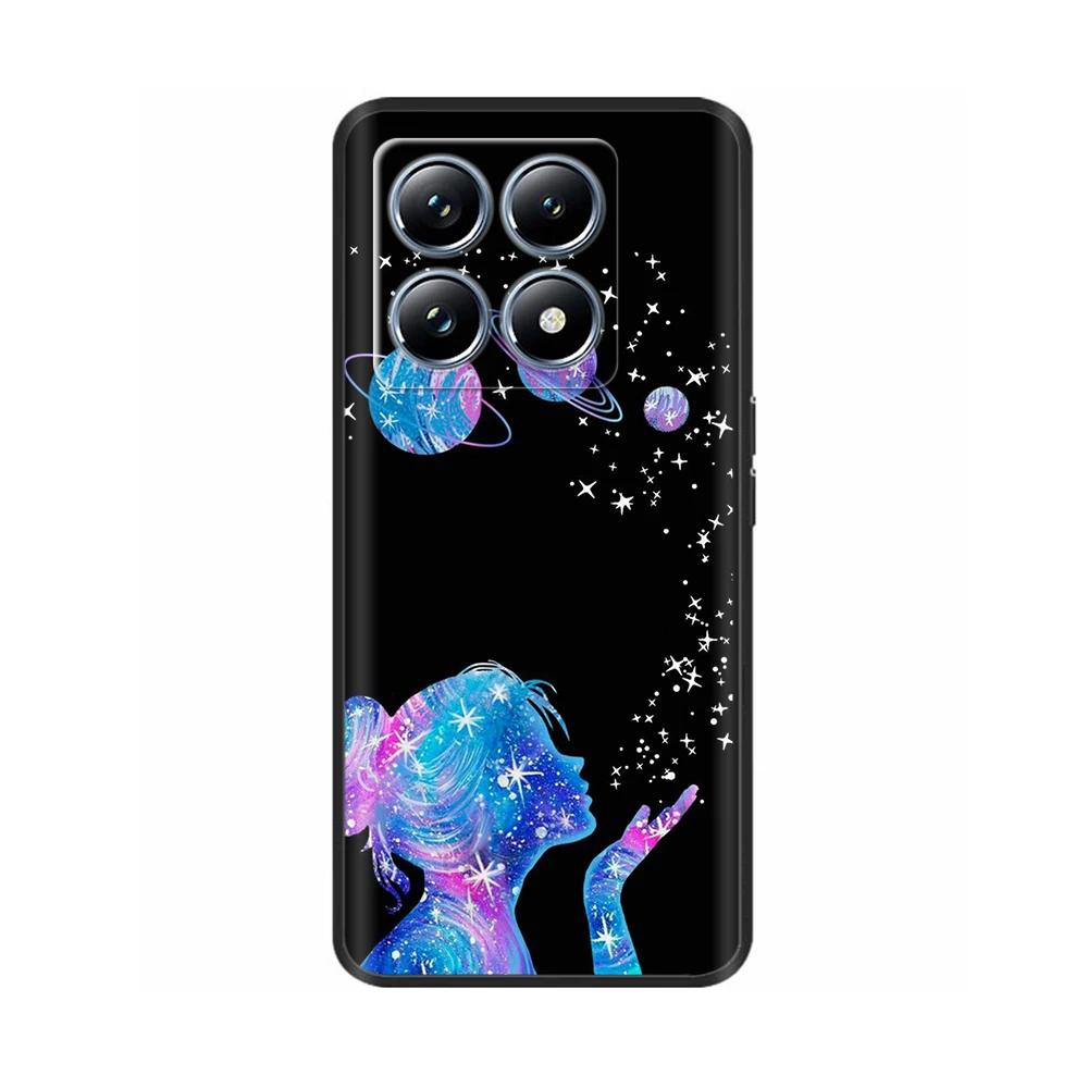 Für Xiaomi 14T Pro Hülle Silikon Luxus Blume Weicher Bumper Für Xiaomi Mi 14T Handyhülle Mode TPU Fundas für Xiaomi 14T 14 t