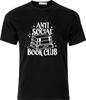 Anti Social Book Club Funny Xmas Cotton T Shirt