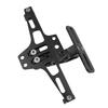 Motorcycle License Plate Bracket CNC Aluminium Alloy Universal Adjustable Motorcycle License Plate Holder Black