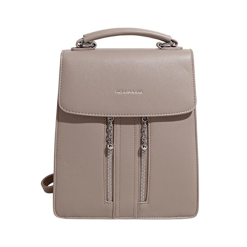 Nowy Wszechstronny Plecak Duża Pojemność Miękka Skóra Torba Szkolna Studencka Outdoor Podróż Plecak na Ramię Torba Damska