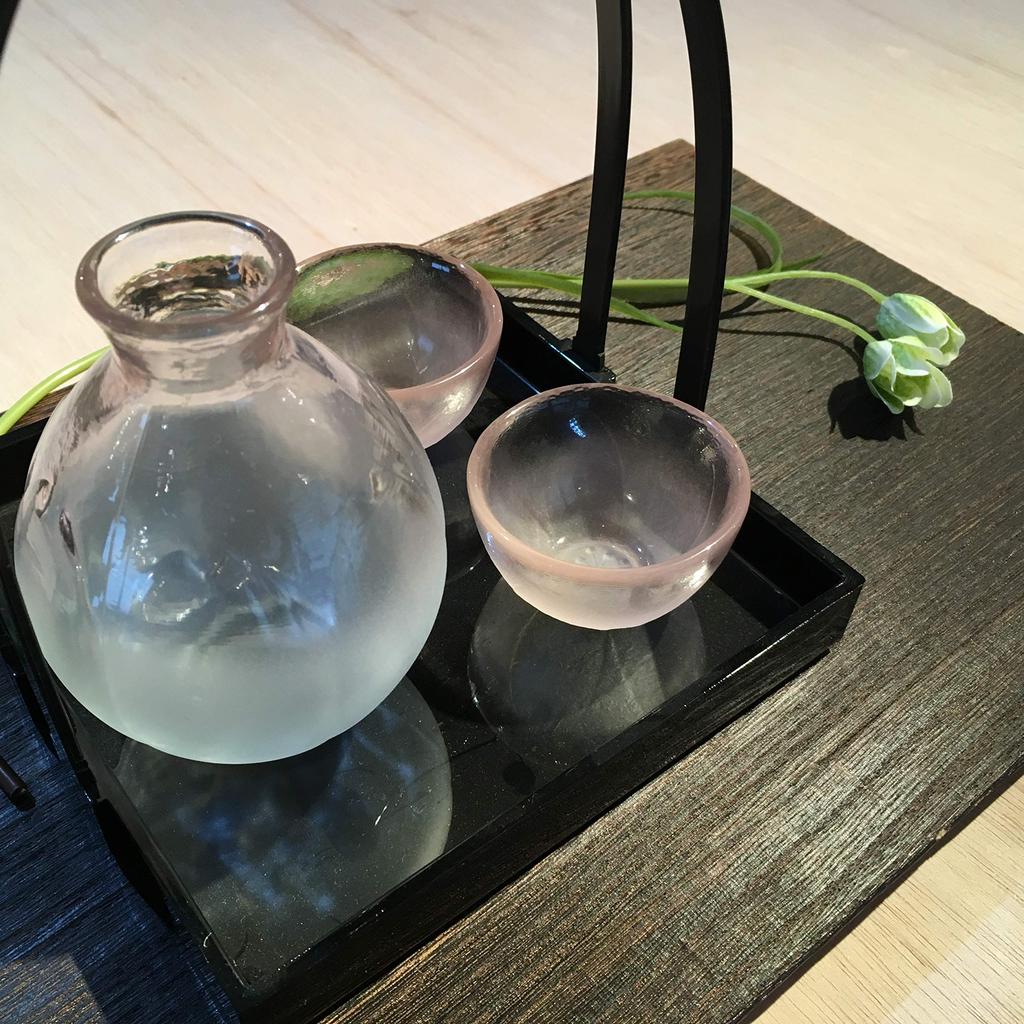 Hirota Glass Hana Honoka Sake Set (3 Pieces) HO-2501