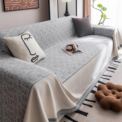 Copertura in Tessuto per Asciugamano da Divano in Ciniglia Universale Quattro Stagioni Universale Copricuscino per Divano Antiscivolo Antigraffio Coperta