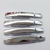 Chrome Door Handle Cover for Nissan Qashqai J10 2013 2012 2011 2010 2008 2 1.6 Car Styling Stickers Decoration Accessories 8 Pcs