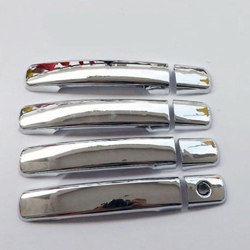 Chrome Door Handle Cover for Nissan Qashqai J10 2013 2012 2011 2010 2008 2 1.6 Car Styling Stickers Decoration Accessories 8 Pcs