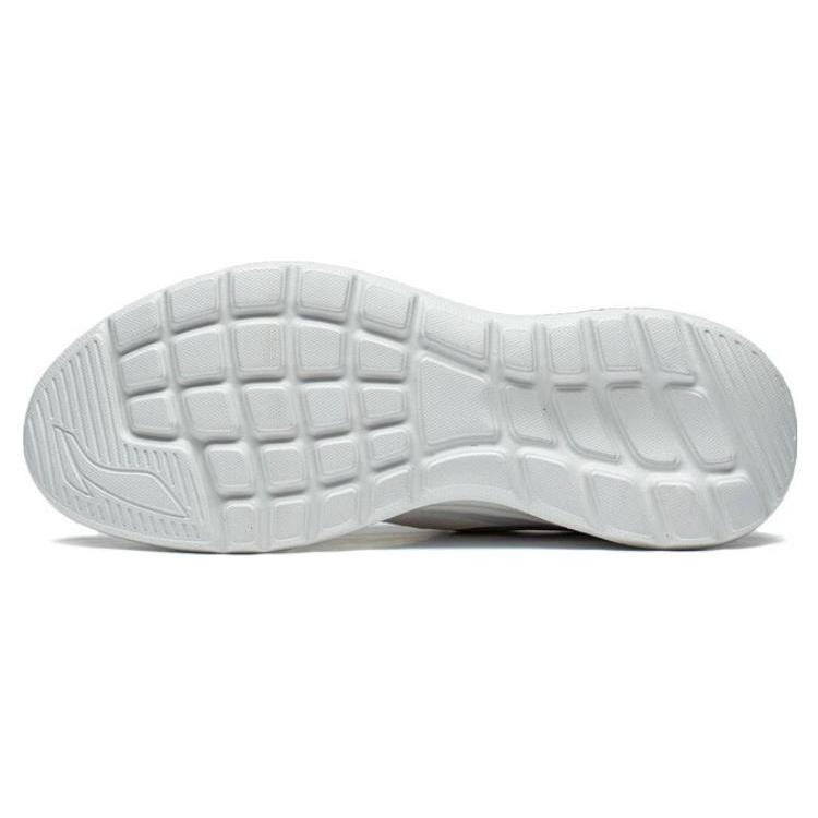 Li Ning Feather Low top Casual Running Shoes Women's White Purple ARST020-1