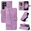 Emboss Lines Cards Solt Wallet Book Flip Leather Case For Samsung Galaxy S24 Ultra S23 Plus S22 S21 A55 A35 A25 A15 A14 Cover