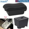 For Volkswagen Polo Armrest For VW Polo 9N 3 Car Armrest box Curved surface Interior parts Storage box car accessories 2002-2009