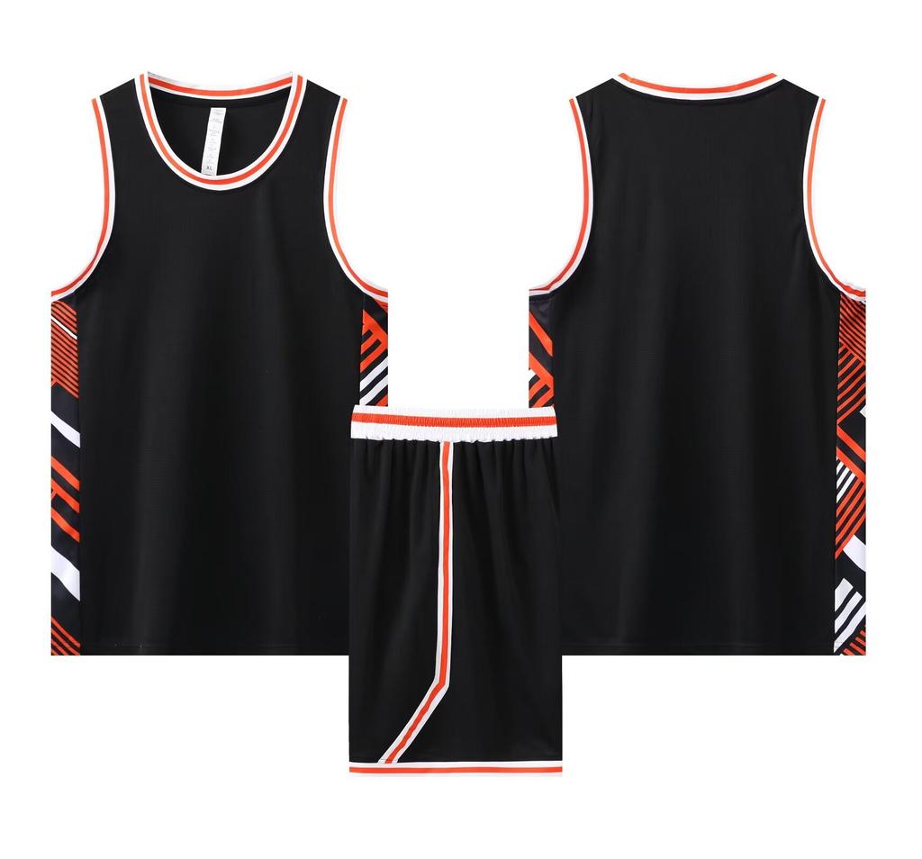 151 Basketball Jersey Set, Adult Children'S Clothing, Men'S Print, Competition Training Jersey, Jersey With Pockets On Both Sides 3Xs-5Xl
