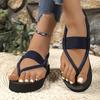 Fashion Women Beach Outdoor Sandals Round Toe Tip Platform Woman Shoes New Summer Fashion Vintage 2025 Trend Luxury Footwear Sandals