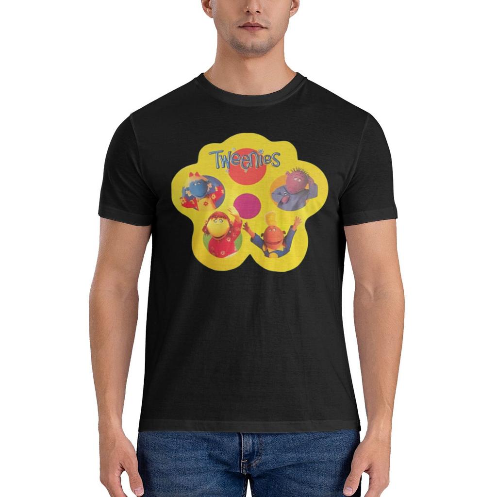 Tweenies Group Painting Not Fading Tshirt Foreststyle Fresh Solid Color Tshirt