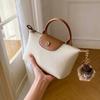 Mrs. Qiao Women's Bag 2025 New Dumpling Bag Women's Crossbody Bag Autumn Winter Trendy Genuine Leather Women's Bag Single Shoulder Handbag
