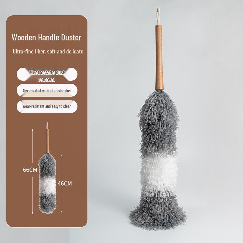 Electrostatic Wool Duster for Household Cleaning – Large Gap and Dust Removal Brush.