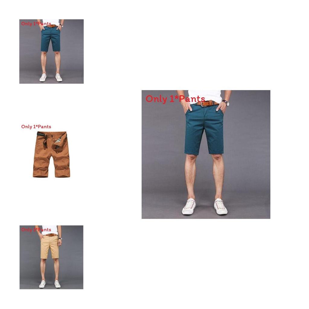 Summer Mens Cargo Shorts With Bamboo Fiber For Casual Wear And Comfort