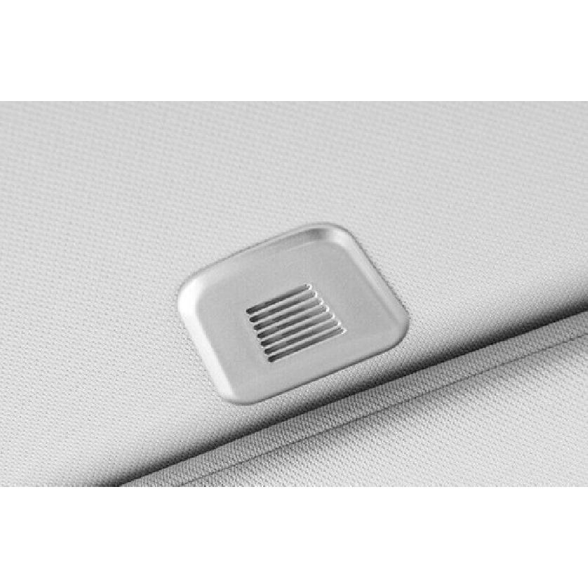 For Jeep Grand Cherokee 11-2021 ABS Silver Inner Microphone Cover Decor Trim