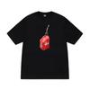 Summer New Heavy Cotton Trendy Brand Classic Basic T-shirt High-end Loose Men's and Women's Printed Short-sleeved Top