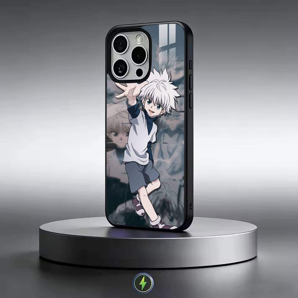 Killua HXH-h  X Hunter Phone Case For iPhone17,16,15,14,13,12,11 Plus,Pro Magnetic with Magsafe Wireless Charging