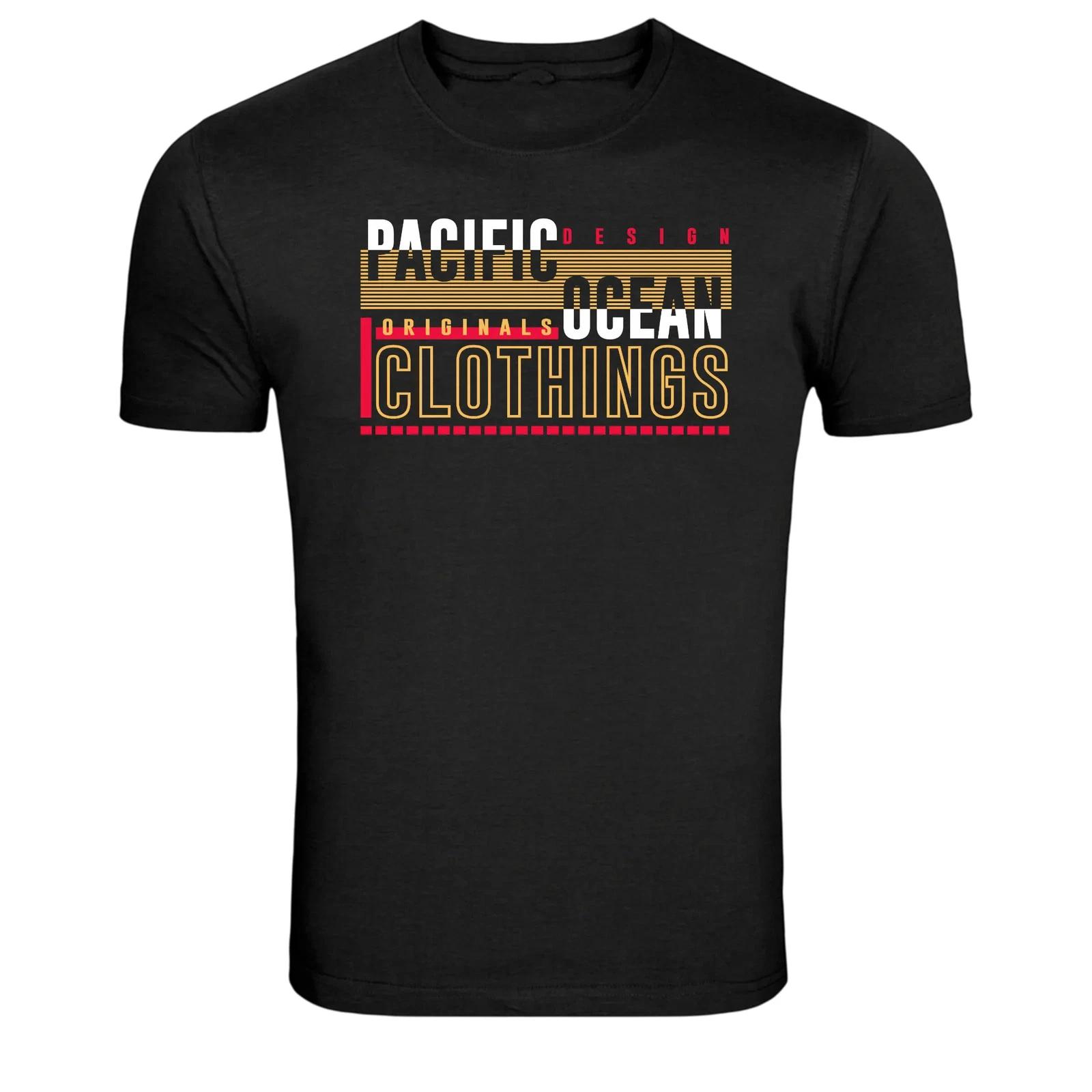 Pacific Ocean Originals Clothing Design Graphic T-Shirt XXXL
