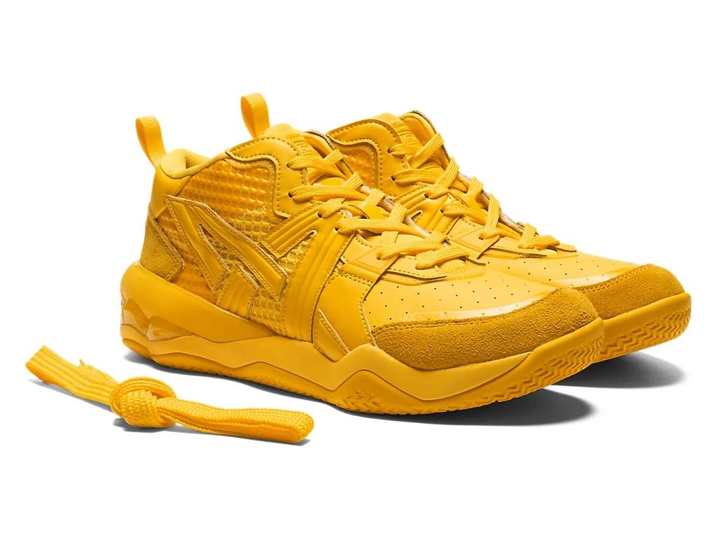 1183C477-750 Onitsuka Tiger TIGCOURT YELLOW YELLOW (Men s) 10