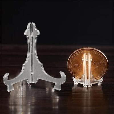 3/4/5/6/7 Inch Plastic Easel Plate Holders To Display Stands Picture Easel At Weddings Photo Frames Holder Home Decoration