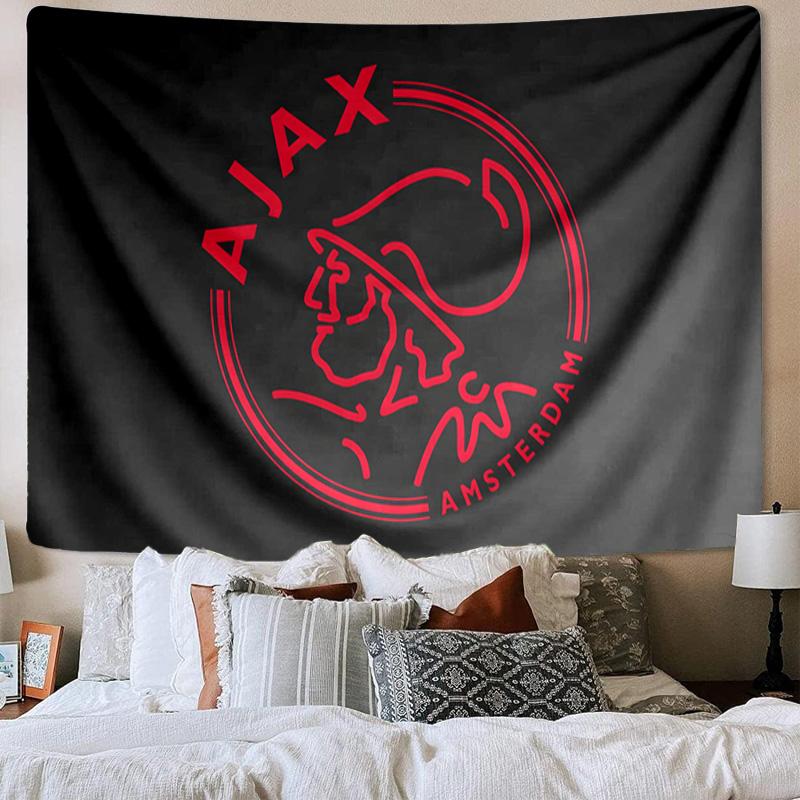 Bold Ajax Amsterdam Spirit Tapestry Playroom Tapestry, Accessories for Bedroom,Livingroom, Dormitory Room Wall Decor Fan Birthday Gifts