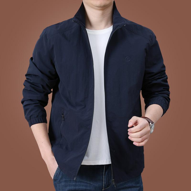 Men's Jacket Spring and Autumn Casual Jacket Spring Men's Clothes Men's Spring Top Thin