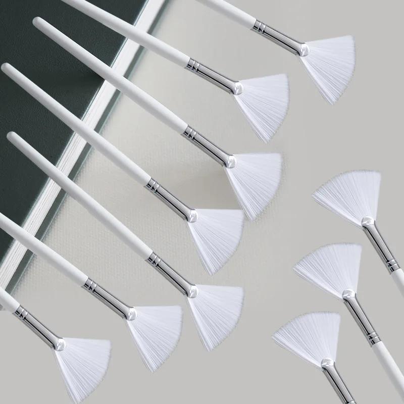 DIY facial mask brush set, soft smear brush, makeup tools, including soft fan, facial brush, acid smear brush