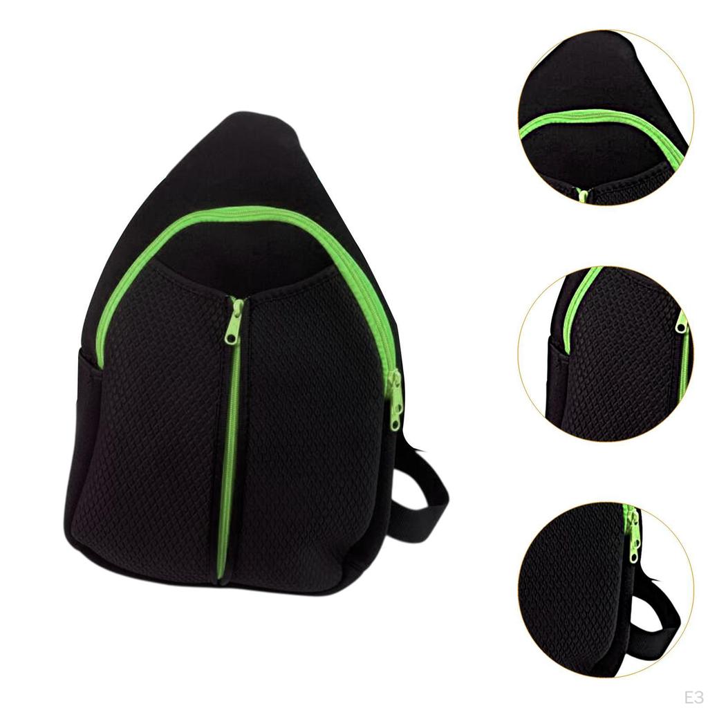 Lightweight Pickleball Storage Bag for Rackets And Gear with Shoulder Strap