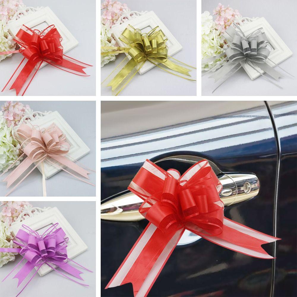 

Рождественские подарки Подарок Свадебная лента Свадебная ручка двери автомобиля Цветочный пакет Цветочная упаковка