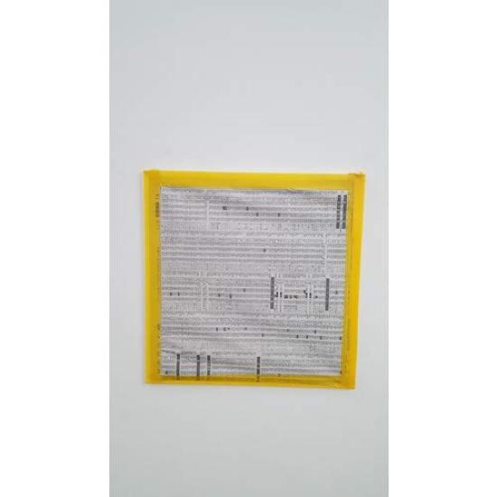 TRUSCO Architectural Paint Masking 50mm 18m 2 Tape, Wide, Long, Rolls, Yellow, MTA-5018-2-Y