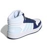 Adidas Hoops 2.0 Mid 'White Blue' Women's Sneakers G55055