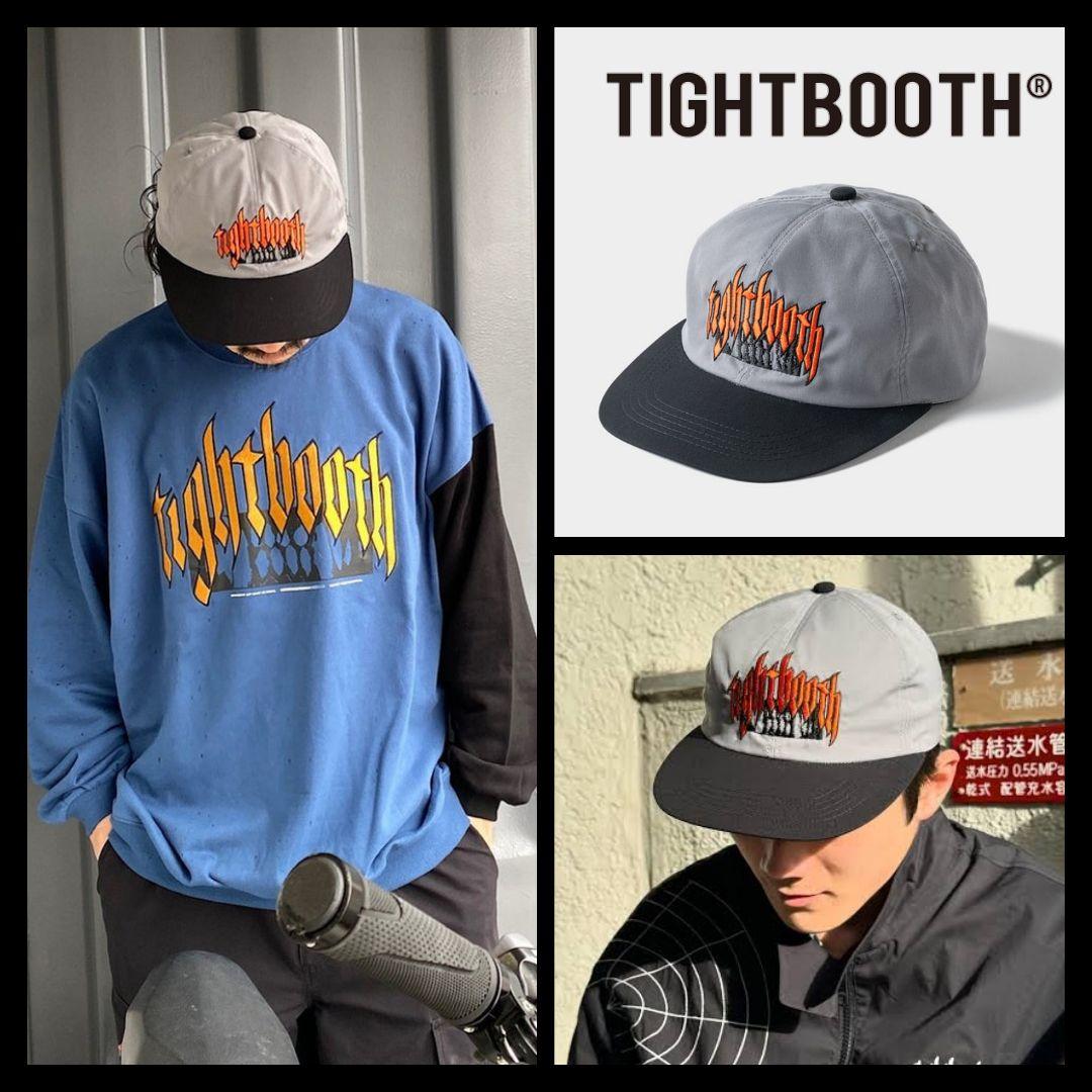 

[USED] TIGHTBOOTH logo embroidered 6-panel cap