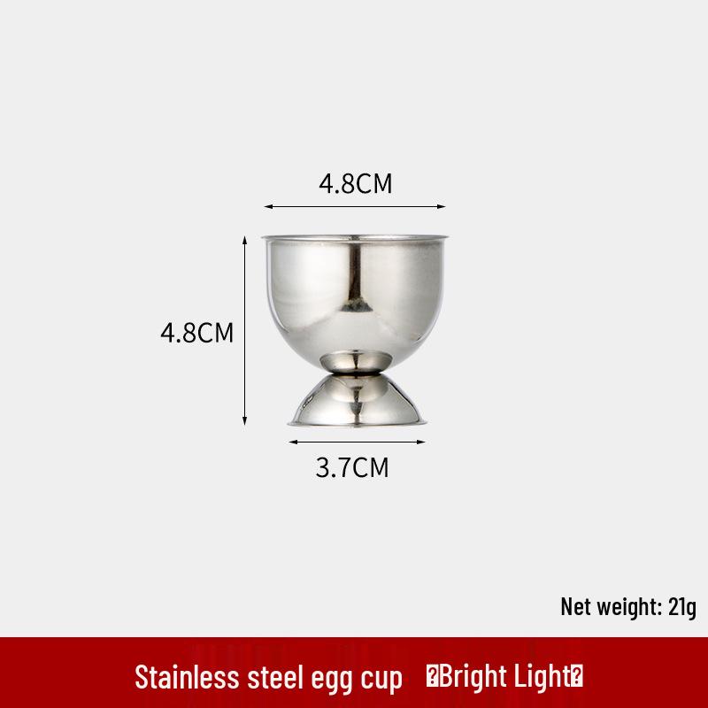 Stainless Steel Egg Holder and Server - 45ml Wine Glass Size