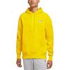 Nike Airmoji Embroidered Fleece Hoodie Men Tops Opti-Yellow CU4259-731