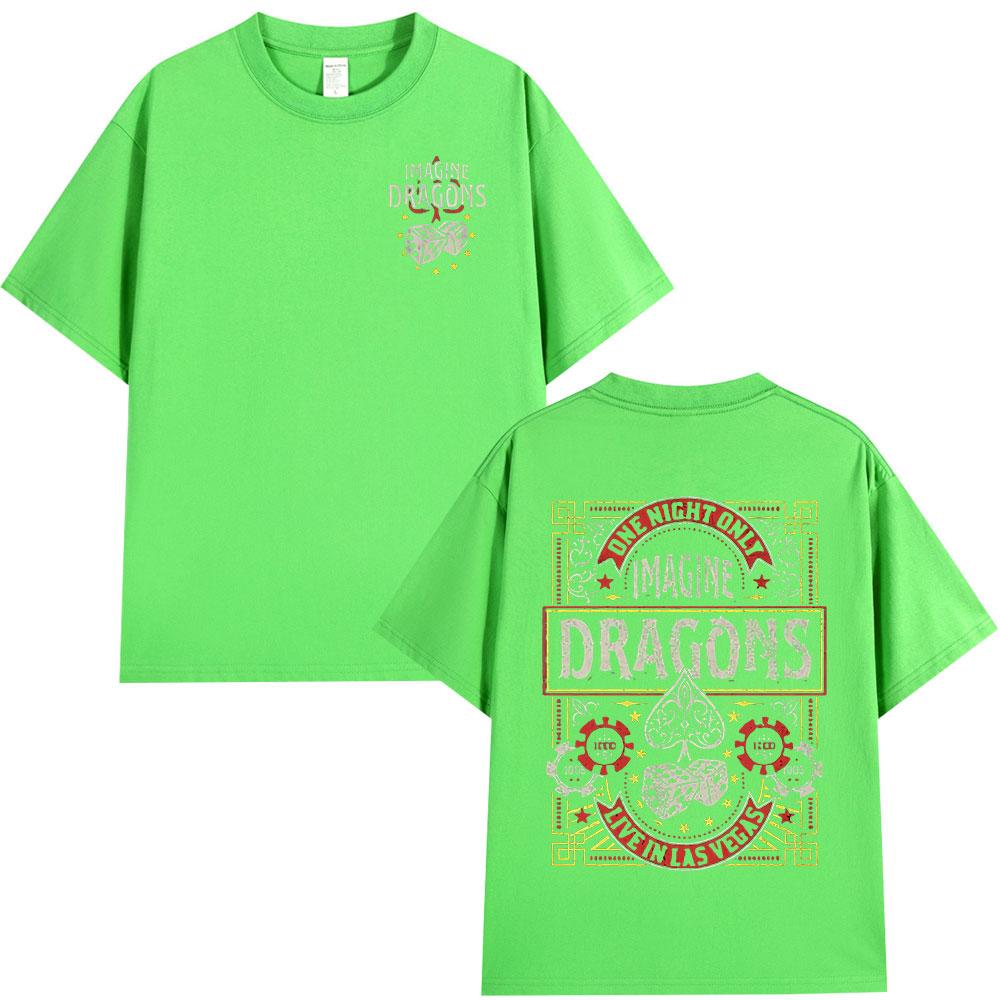 Rock Band Imagine Dragons Music Album T Shirt Fashion Hip Hop Tshirt Unisex Women Cotton Comfort Short Sleeve Tshirts Streetwear
