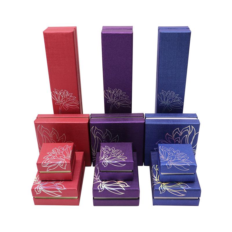 Boîte Cadeau Bijoux Or & Argent: Collier, Bracelet, Bague, Pendentif, Rangement de Jade