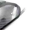 Carbon Fiber Painting Motorcycle Small Windshield Retro Small Windshield Front Windshield Universal for Most