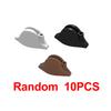 MOC Figure Soldato Città Casco Blocchi da Costruzione Accessori Cappellino da Baseball Sci Cappello da Strega Cowboy Ufficiale USA Bandito Mattoncino Giocattolo Regalo J022