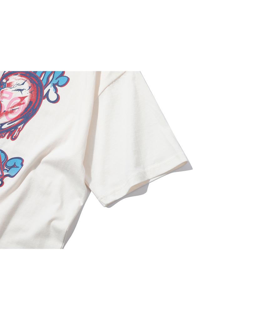 CPGN STUDIO Mad Hoppi Short-Sleeve T-Shirt Cream