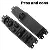 Car Window Master Lifter Switch For Dodge Ram 1500 2500 3500 Window Main Control Switch 68171680AB Car Elevator Control Switch