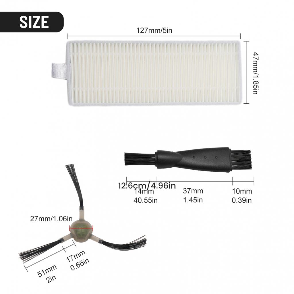 Filter For OKP Life K2 K3 K4 Robot Vacuum Brand New